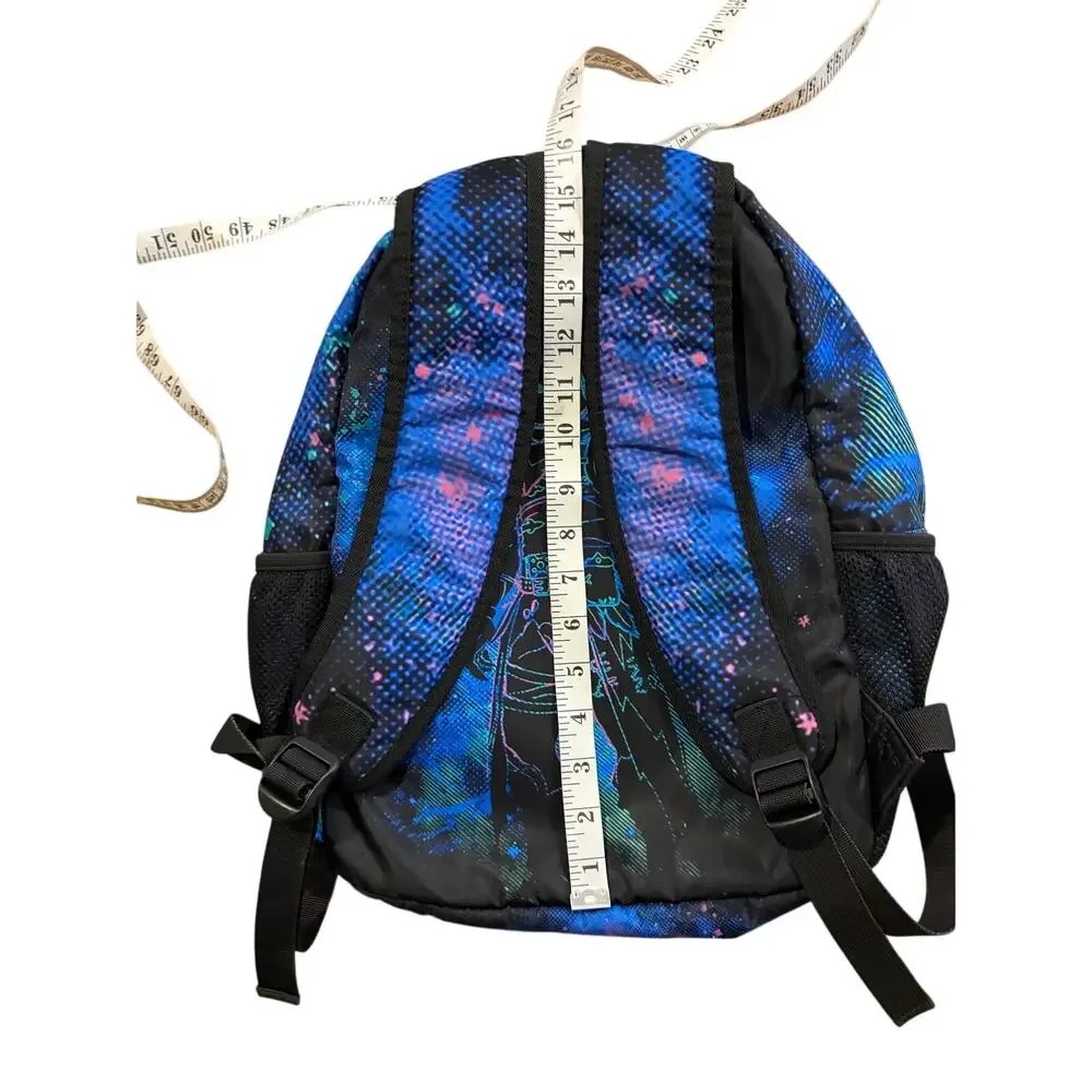 Fornite themed Gaming Skin Backpack Kids  Blue Black Galaxy‎